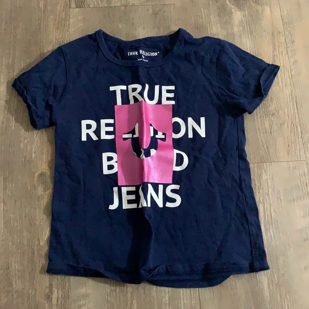 Girls True religion T shirt